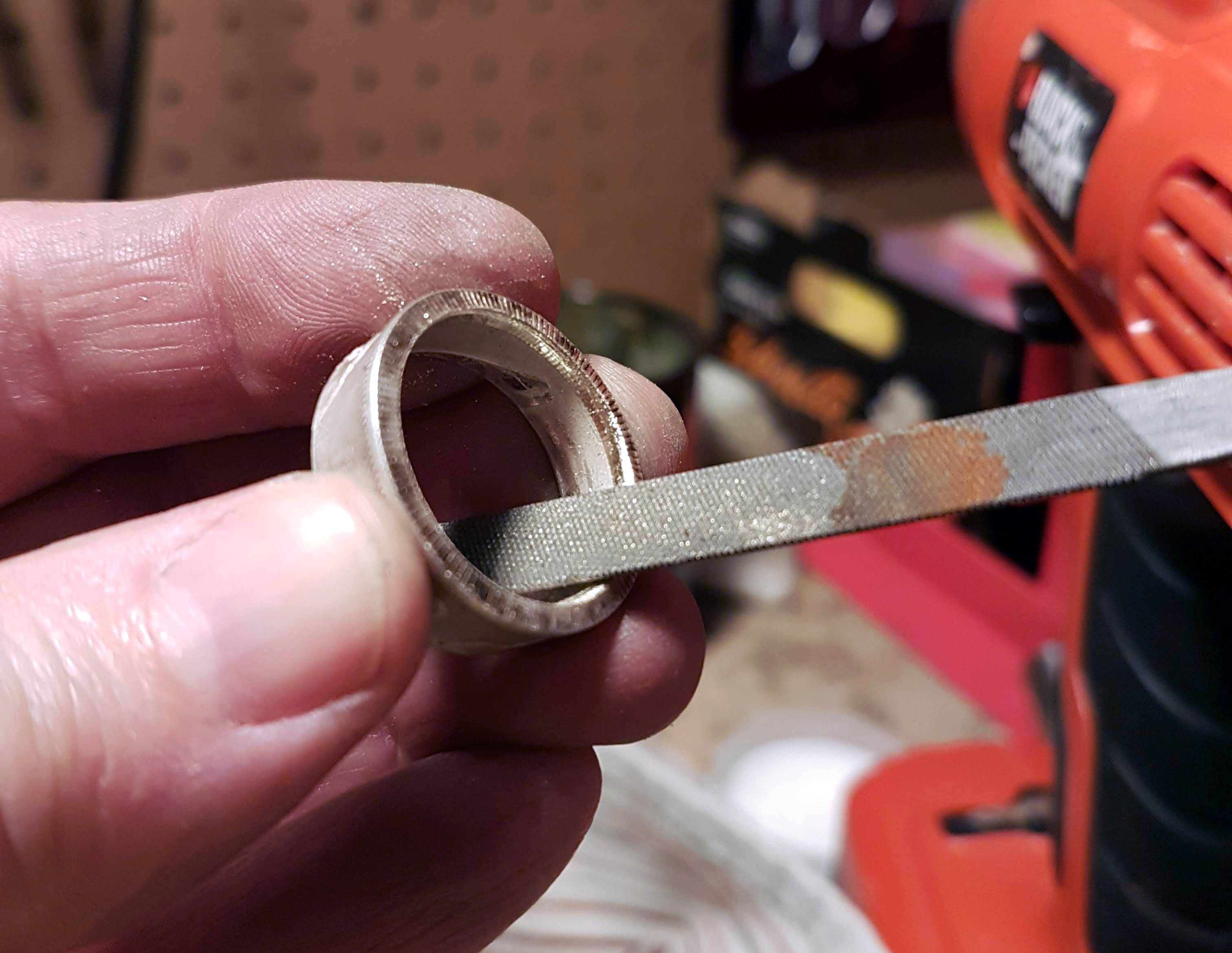 The BEST Way to Protect your Folding Tools BEFORE Making a Coin Ring 